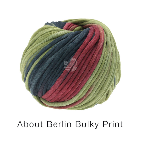 About Berlin BULKY Print – RIEGHUUSLÄDELI